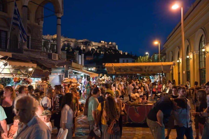 Athens by Night: Social Walking Tour to Meet, Connect, & Explore - Academy of Athens, Plato and Socrates in the Spotlight