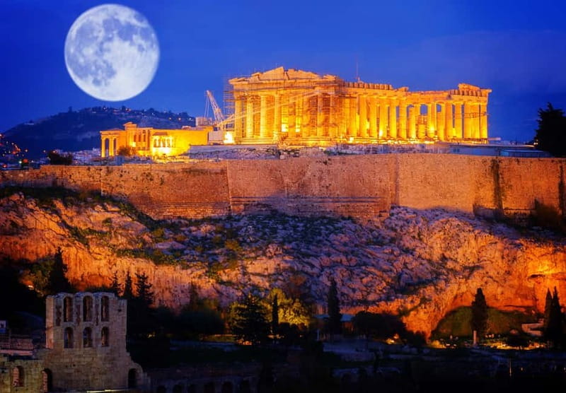 Athens by Night: Social Walking Tour to Meet, Connect, & Explore - National Library to Syntagma: Neoclassical Athens Glows