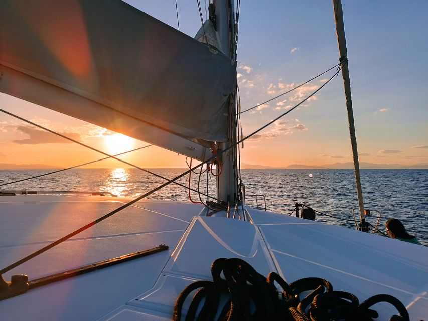 Athens: Catamaran Cruise with Fresh Lunch and Wine - From Pier 6 to the Athens Riviera, you get a true change of pace