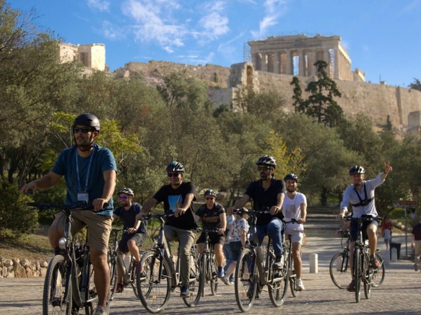 Athens: City Electric Bike Tour with Acropolis Visit Option - Meeting at the Acropolis metro, bike setup, and how the tour really feels