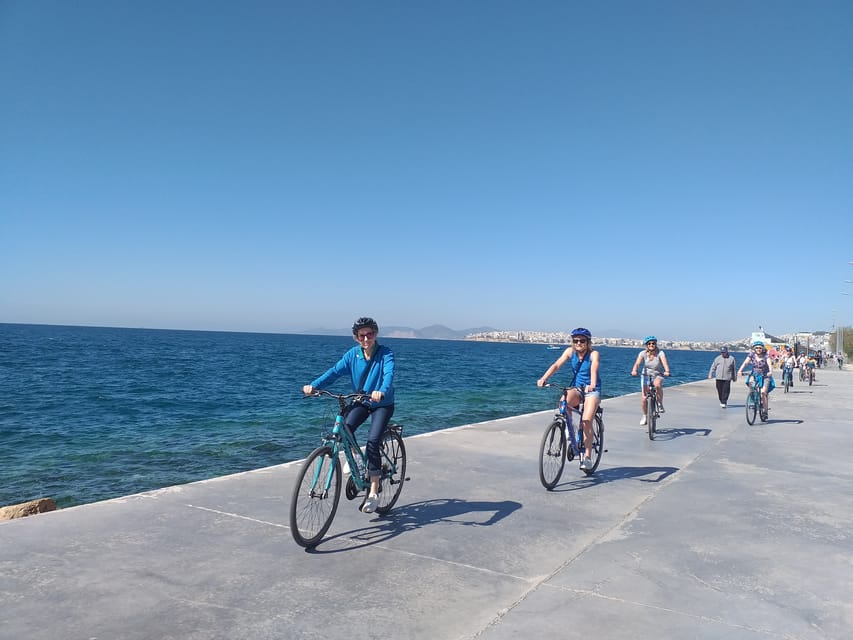 Athens: City & Sea Bike Tour - Kalamaki Beach Break and the Pie Finish