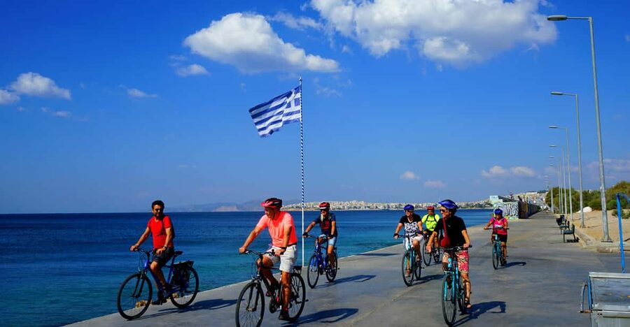 Athens: City & Sea Bike Tour - From Acropolis Views to Plaka Photo Stops Without the Rush