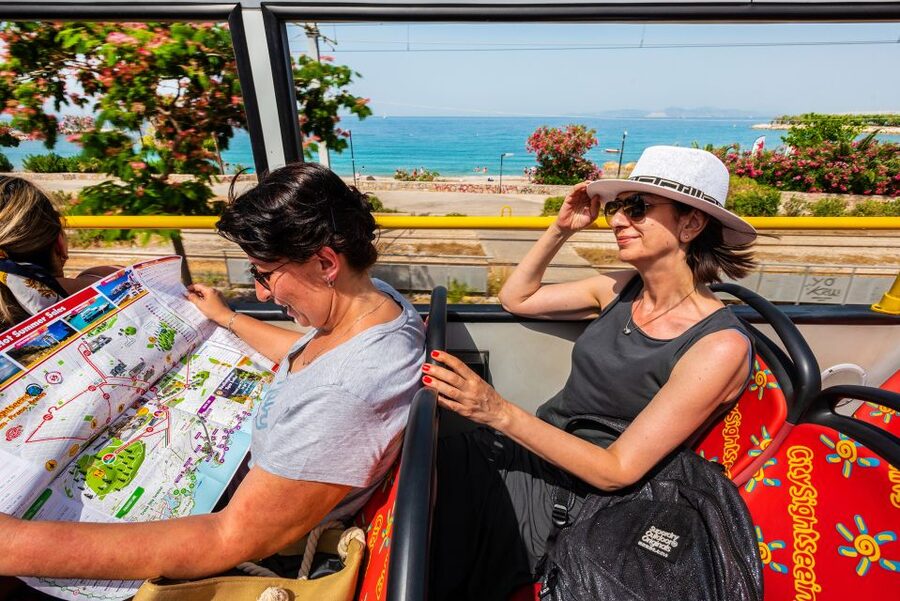 Athens: City Sightseeing Hop-On Hop-Off Bus Tour - Beach and Riviera Route Upgrade: A Seaside Day Without Car Headaches