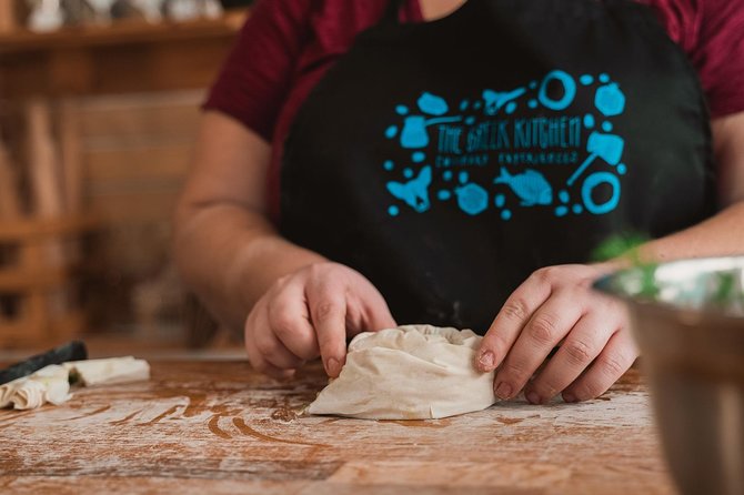 Athens: Classic Cooking Class with Market Visit and Wine - Where you meet on Athinas 36, and why shoes matter more than you think