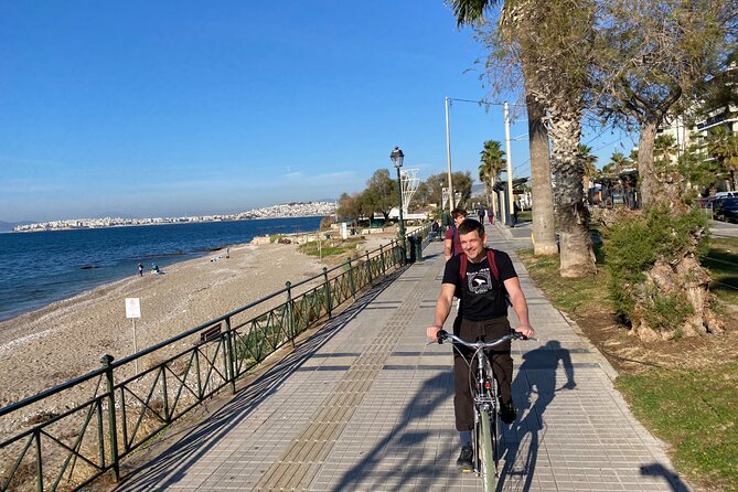 Athens Coastal Bike tour and Swimming Adventure - The coastal ride: Kallithea, marinas, and photo stops