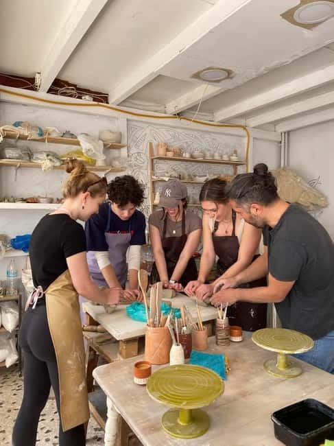 Athens: Create a Ceramic Cup in a Pottery Workshop - How the slab-built mug comes together in two hours