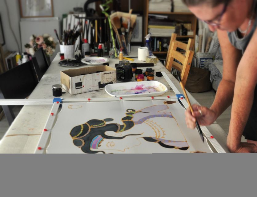 Athens: Create your own Greek Silk Scarf Souvenirs - Technique Tips That Help You Get a Clean, Long-Lasting Result