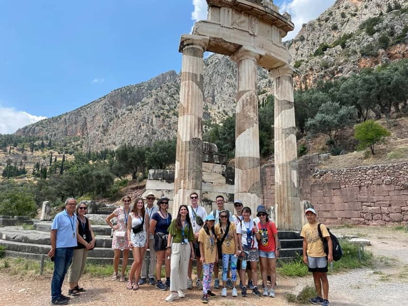 Athens: Delphi Oracle & Museum Tour with a Licensed Guide - The Bus Ride Story: Myth, Oedipus, and Apollo on the Road