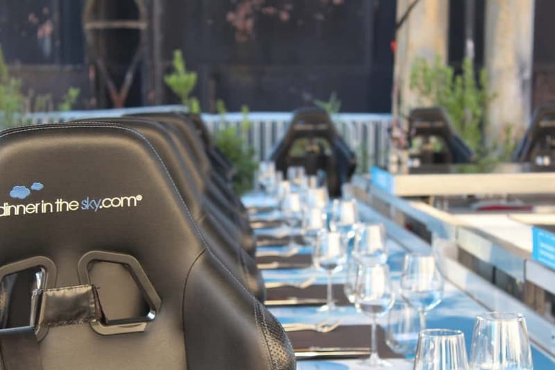 Athens: Dinner in the Sky Experience - The Welcome Drink, The Chef, and What You Actually Eat