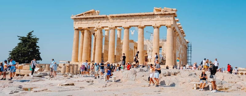 Athens: Discover Acropolis and Parthenon on a Guided Tour - The walking route that makes the Acropolis feel manageable