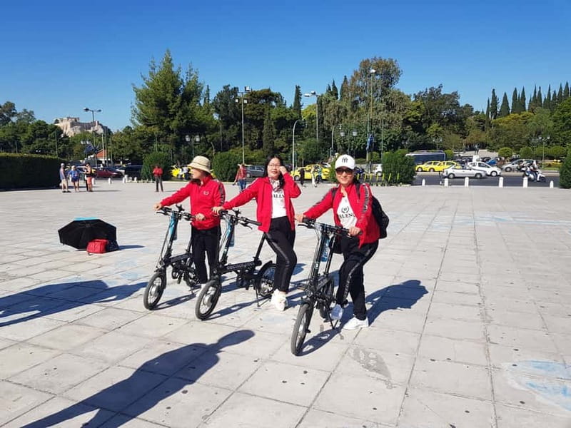 Athens: Discover the City Electric Bike Tour - Monastiraki and Psyrri: the lively streets portion of your Athens map