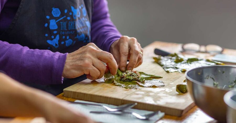 Athens: Food Market Visit and Cooking Class with Wine - Cooking with your hands: how the class keeps it doable