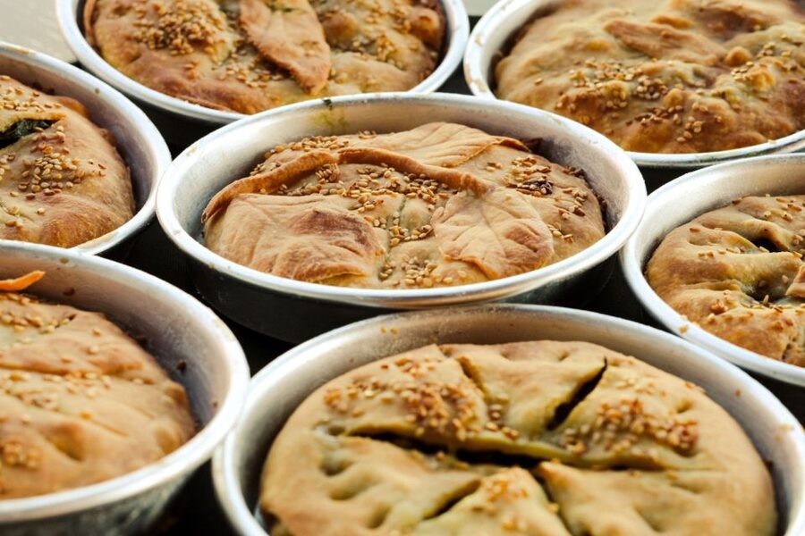 Athens: Greek Cooking Class & Dinner on a Rooftop - Pies first: spinach and milk pie as your Greek foundation