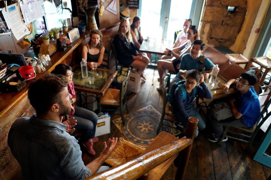 Athens: Greek Food Discovery Small Group Walking Tour - Old Athens bakery bread plus a baklava with real history