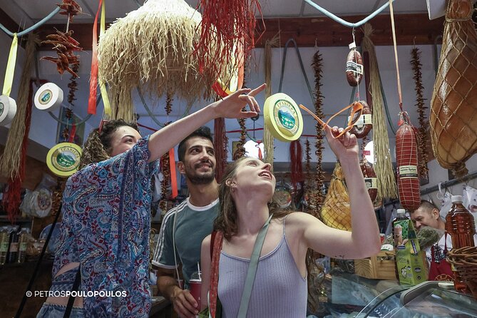 Athens, Greek food tour including market visit - The Real Test: Walking Through Local Food Shops