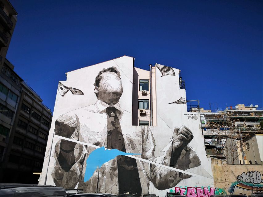 Athens: Guided Urban Street-Art Tour - Monastiraki: where the route begins with street-level contrast