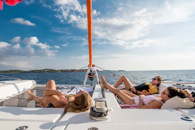Athens: Half-Day Morning Catamaran Cruise with Meal & Drinks - The route along the Athenian Riviera, including Vouliagmeni Bay