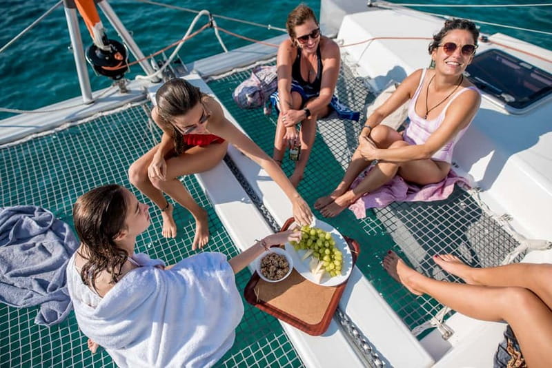 Athens: Half-Day Morning Catamaran Cruise with Meal & Drinks - Meeting point at Istion Yachting Alimos, and how to get there