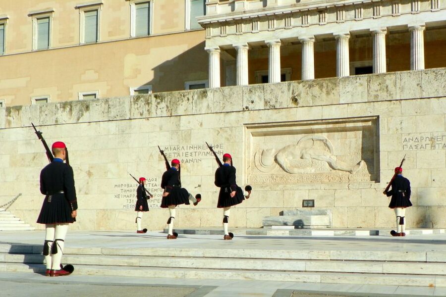 Athens Instagram Tour: The Most Scenic Spots - Greek Parliament and the Evzones: a formal stop with big photo payoff