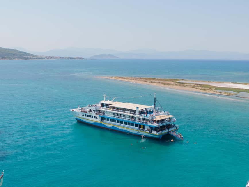 Athens: Islands Swimming Day Cruise. DJ, Lunch & Drinks inc. - Agistri Island: Pine Lanes, Starfish Snorkels, and Swim-Platform Fun