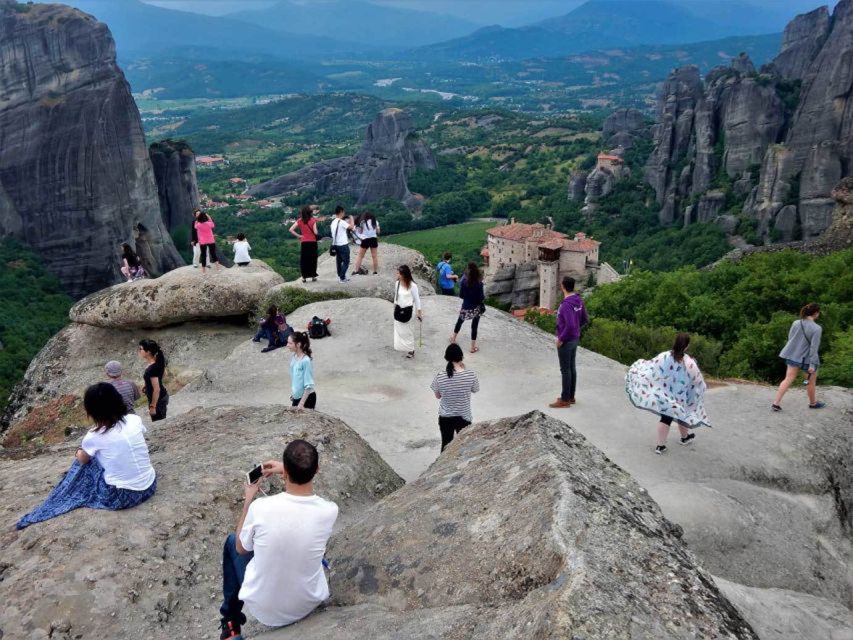 Athens: Meteora Monasteries Day Trip with Caves and Lunch - Monasteries inside: what it feels like once you’re up there