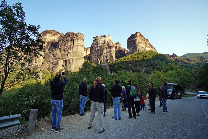 Athens: Meteora Monasteries, Hermit Caves Tour with Pickup - Inside the UNESCO Monasteries: What the Audio Adds