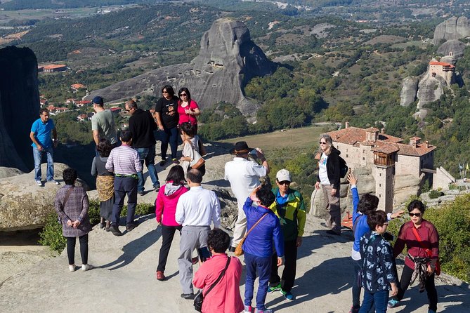 Athens: Meteora Monasteries, Hermit Caves Tour with Pickup - Badovas Hermit Caves: Why This Quiet Stop Feels Different