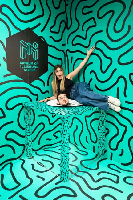 Athens: Museum of Illusions Admission Ticket - Staff support and the calm, no-guide format