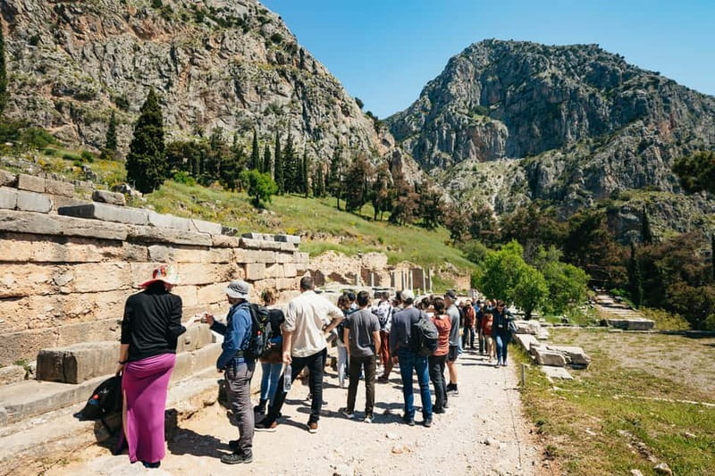 Athens: Mythology of Delphi, Museum and Arachova Guided Tour - Arachova Village Time: Lunch, Shops, and Mountain Views