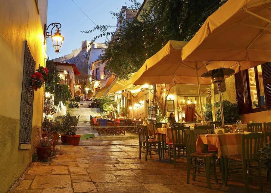 Athens: Night Walking Tour with Local Guide - Plaka, the classic streets you can actually use