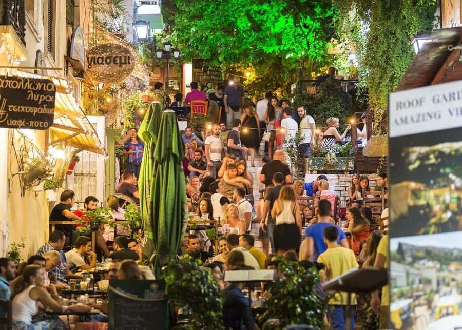 Athens: Night Walking Tour with Local Guide - Meet your guide at Athens Bites, then get walking