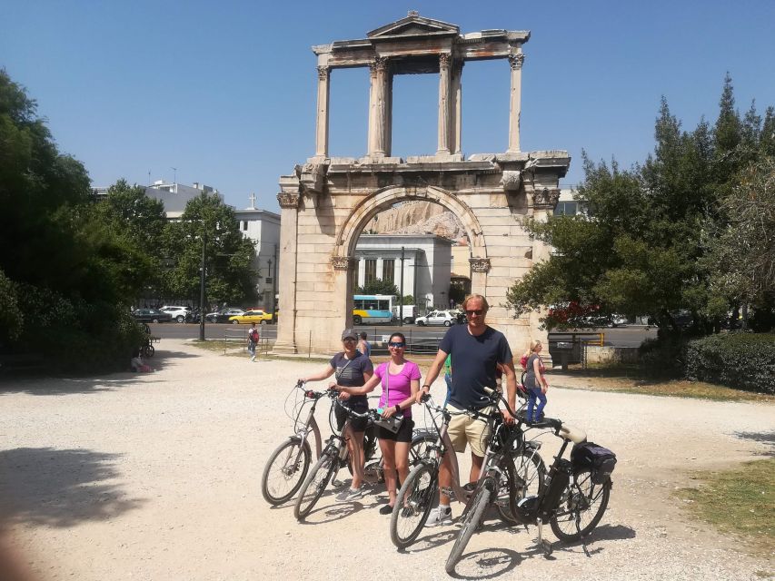 Athens: Old Town Electric Bike Tour with Local Mezes - Tour guide energy in English, Dutch, and French