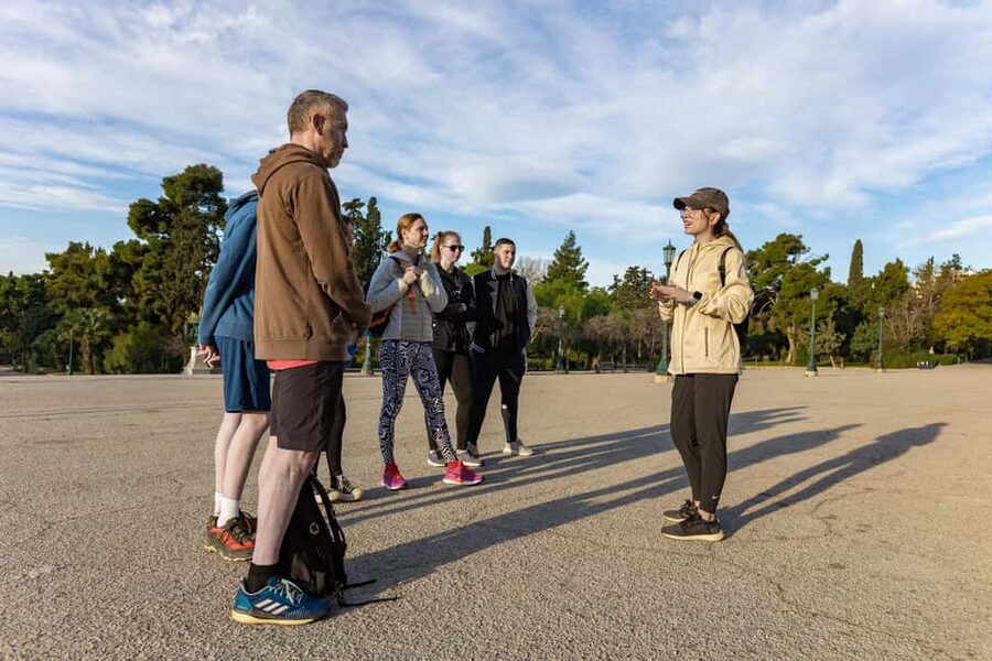 Athens: Olympic Games Workout Session - Panathenaic Stadium: the marble-track sprint you will remember