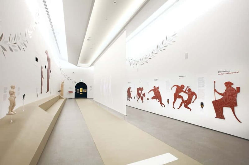 Athens Olympic Museum: Skip-the-Line Entry Ticket - Athens Olympic Museum Location: Golden Hall, OAKA Footbridge, and One Easy Plan