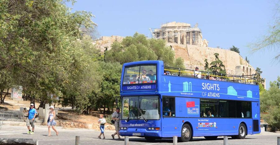 Athens, Piraeus, and Coastline: Blue Hop-On Hop-Off Bus - Green Line to Vouliagmeni: Beaches Plus Real Local History