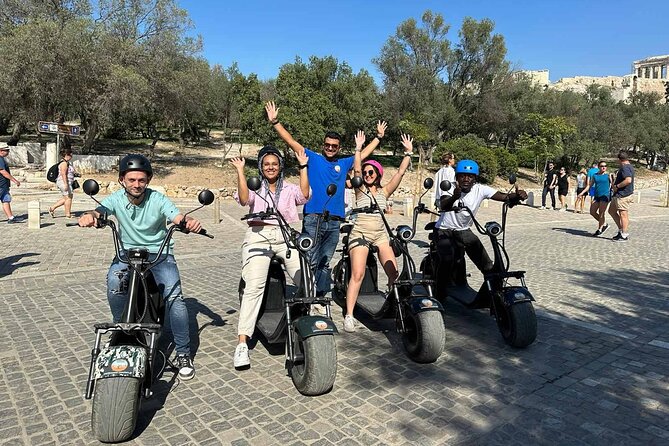 Athens: Premium Guided E-Scooter Tour in Acropolis Area - Thiseio and the ride-through perspective you miss on foot