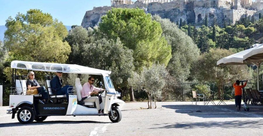 Athens: Private 3-Hour City Tour on Eco-Friendly Tuk Tuk - Ancient Olympic Stadium, Temple of Zeus, and Hadrian’s Arch