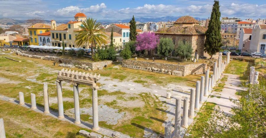 Athens: Roman Agora & Ancient Agora E-ticket & 2 Audio Tours - Roman Agora meets Ancient Agora in one day