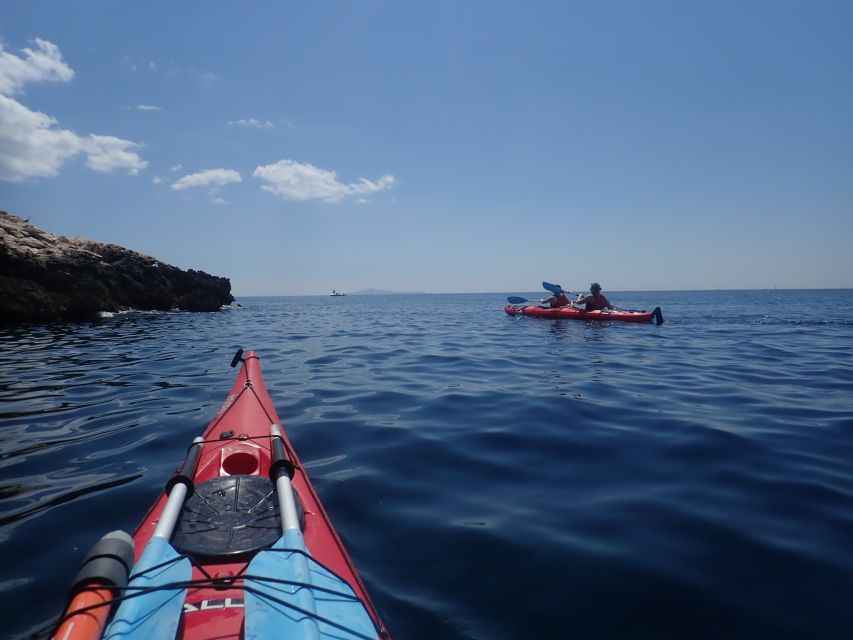 Athens: Sea Kayak Sunset Tour - The secret stop swim and snorkeling break