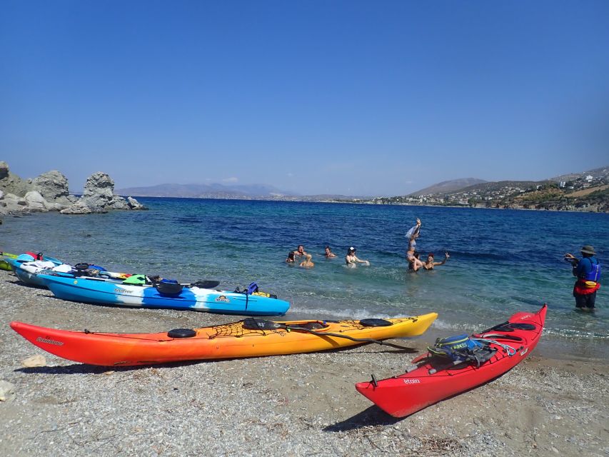 Athens: Sea Kayaking Adventure on the South/East Coast - Small-group kayaking with a 1:6 guide ratio