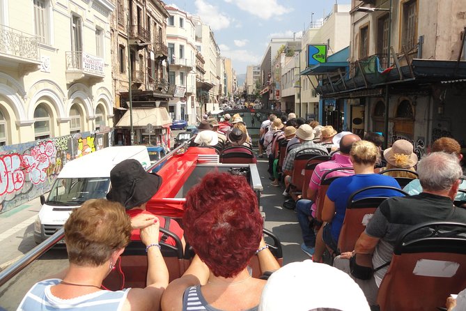 Athens Shore Excursion: Athens and Piraeus Hop-On Hop-Off Bus Tour - Onboard Audio, Headphones, Wi-Fi, and the Free Greek Bar Glass