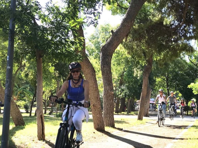 Athens: Small Group E-Bike Tour of Historic Highlights - The first ride: Dionysiou Areopagitou views and orientation
