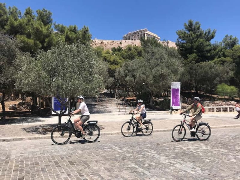 Athens: Small Group E-Bike Tour of Historic Highlights - Plaka cobblestones and the monument stops you’ll remember