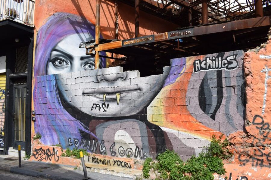Athens: Street Art Walking Tour - Starting at The Stanley Hotel, and why the meeting point matters