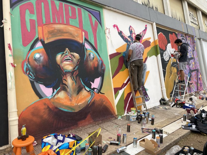 Athens: Street Art Walking Tour - Metaxourgeio murals: your first hour of photo stops and graffiti meanings