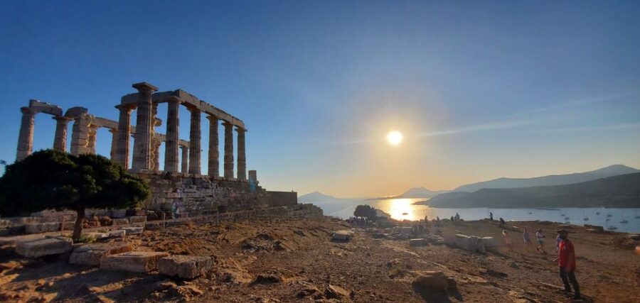 Athens: Temple of Poseidon and Cape Sounion Sunset Tour - Temple of Poseidon: how to enjoy the ruins in real time