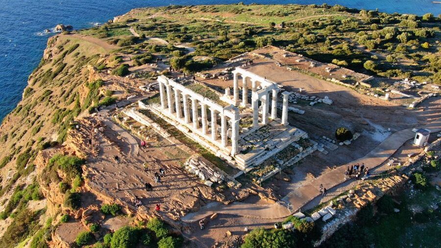 Athens: Temple of Poseidon and Cape Sounion Sunset Tour - Sunset planning without the stress