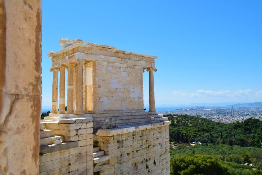 Athens: The Acropolis Guided Walking Tour in Dutch - Theatre of Dionysus first, because that’s where the meaning starts