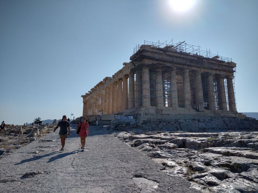 Athens: The Acropolis Guided Walking Tour in German - Temple of Athena Nike and the rhythm of the top