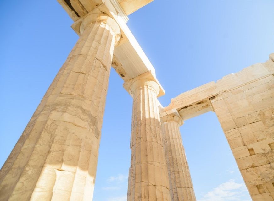 Athens: The Acropolis Walking Group Tour with a French Guide - Pace and comfort: short, but still real uphill walking